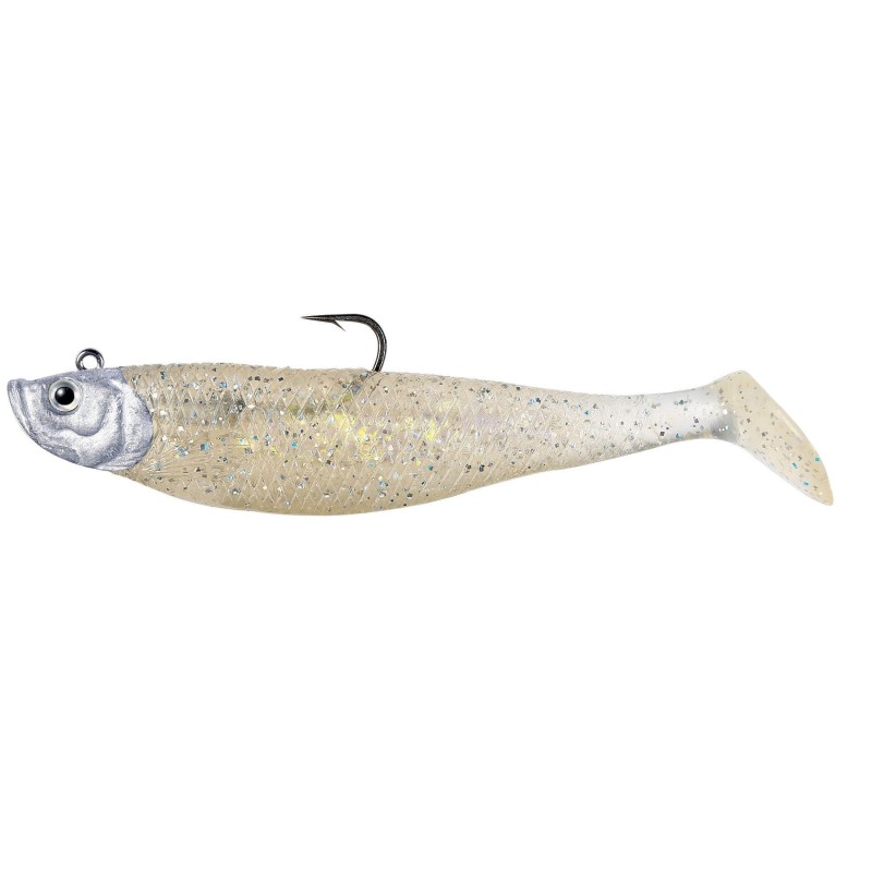 12 CM SHAD ATTACK SOFT LURE - PEARL WHITE