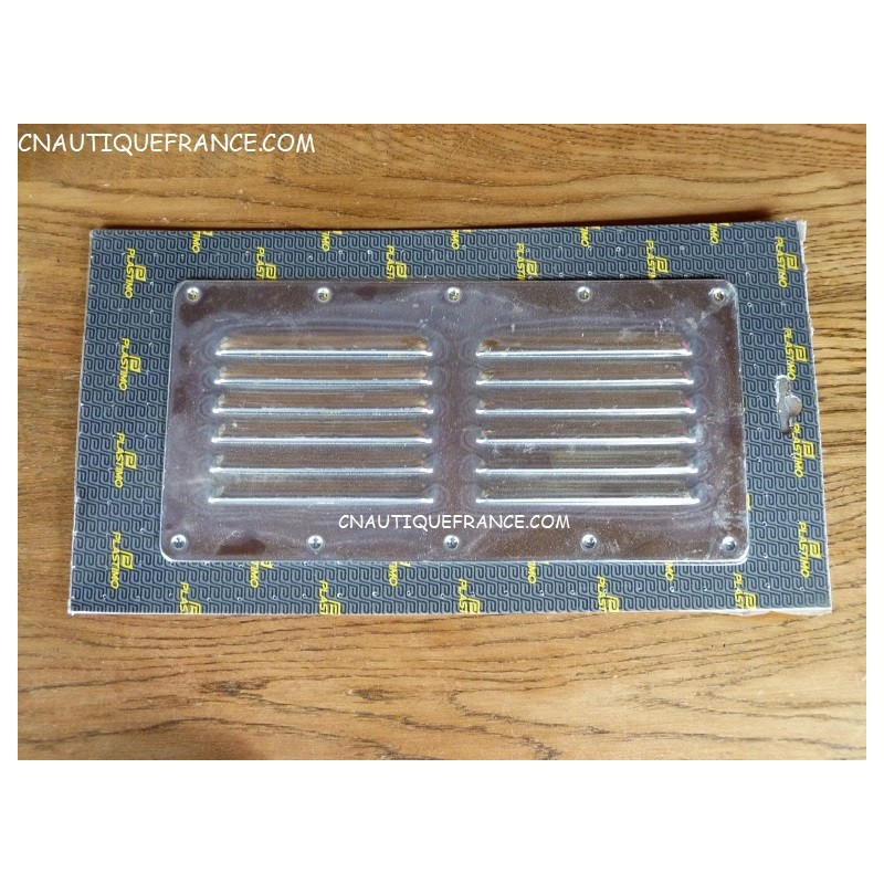 115 X 230 MM STAINLESS STEEL VENTILATION GRILLE