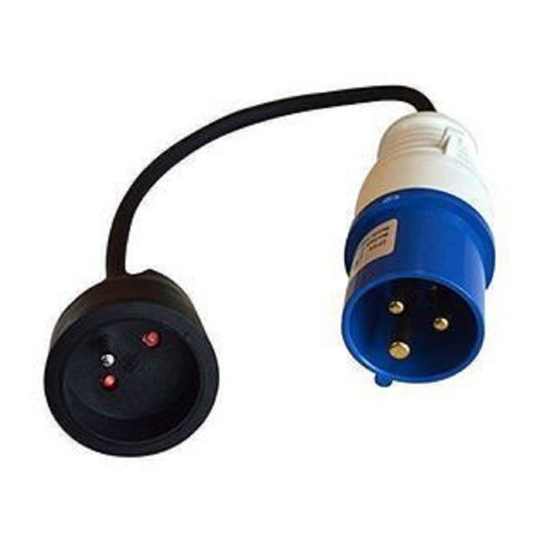 Mini-Plex Female Adapter USE/CEI 2126 WITH CABLE IP44