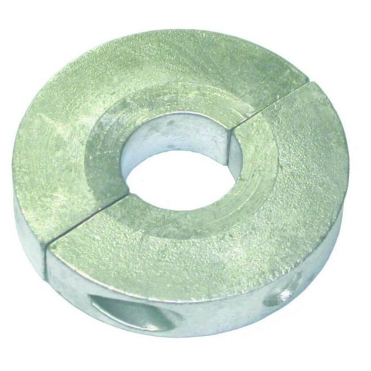 ANODE ALU COLLIER ARBRE TRANSMISSION BATEAU D 25 MM