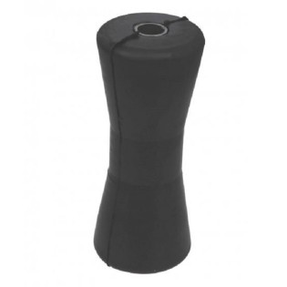L 200x ø 85 - 60 MM  DIABOLO NOIR - ALESAGE ø 21 MM