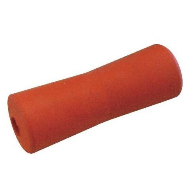 L 200 x Ø 70 - 60 MM RED ROLLER – Ø 22 MM BORE