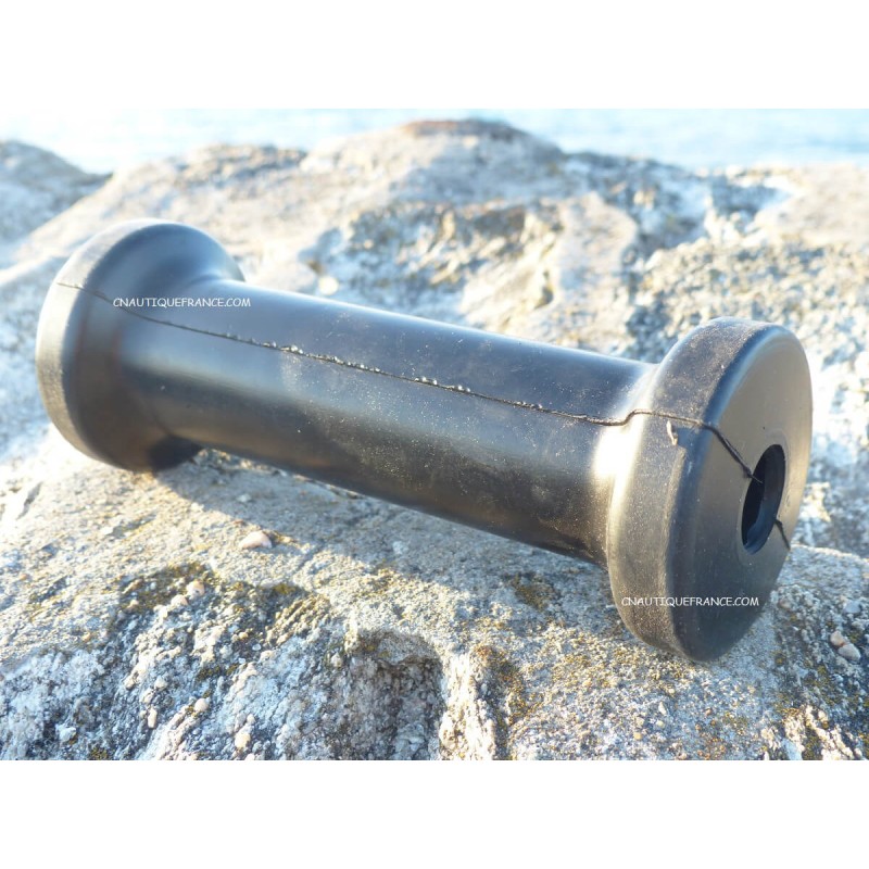 L 200 x Ø 70 - 60 MM BLACK ROLLER – Ø 22 MM BORE