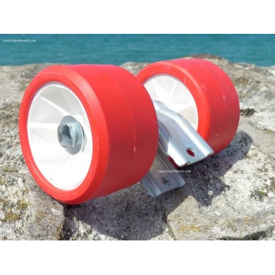 GALET SUR BALANCIER POUR REOMRQUE BATEAU