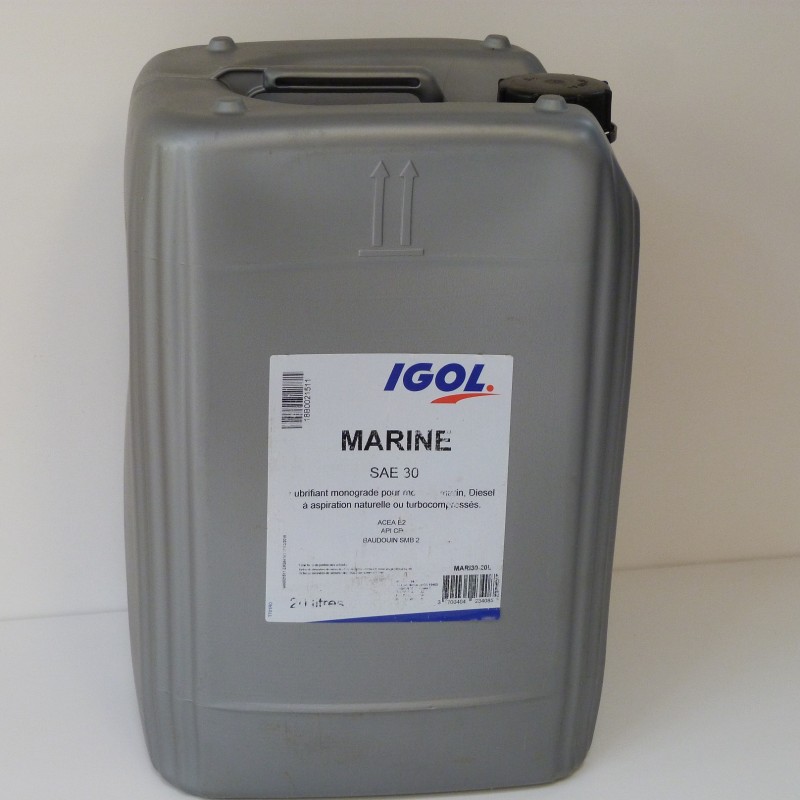 20L HUILE MARINE IGOL MARINE SAE 30