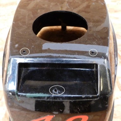 4 HP USED TOP COWL MERCURY