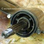 LOWER UNIT 40 - 50 HP SUZUKI 87J DF40 F50