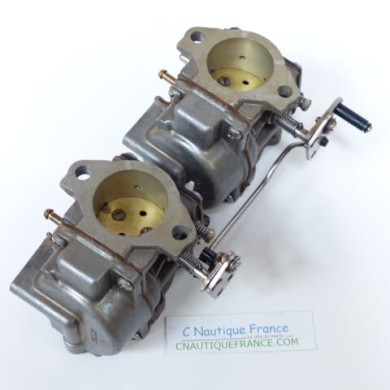 RAMPE 2 CARBURATEURS 50 CV 2T JOHNSON EVINRUDE