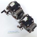 50 HP CARBURETOR RACK JOHNSON EVINRUDE 439450