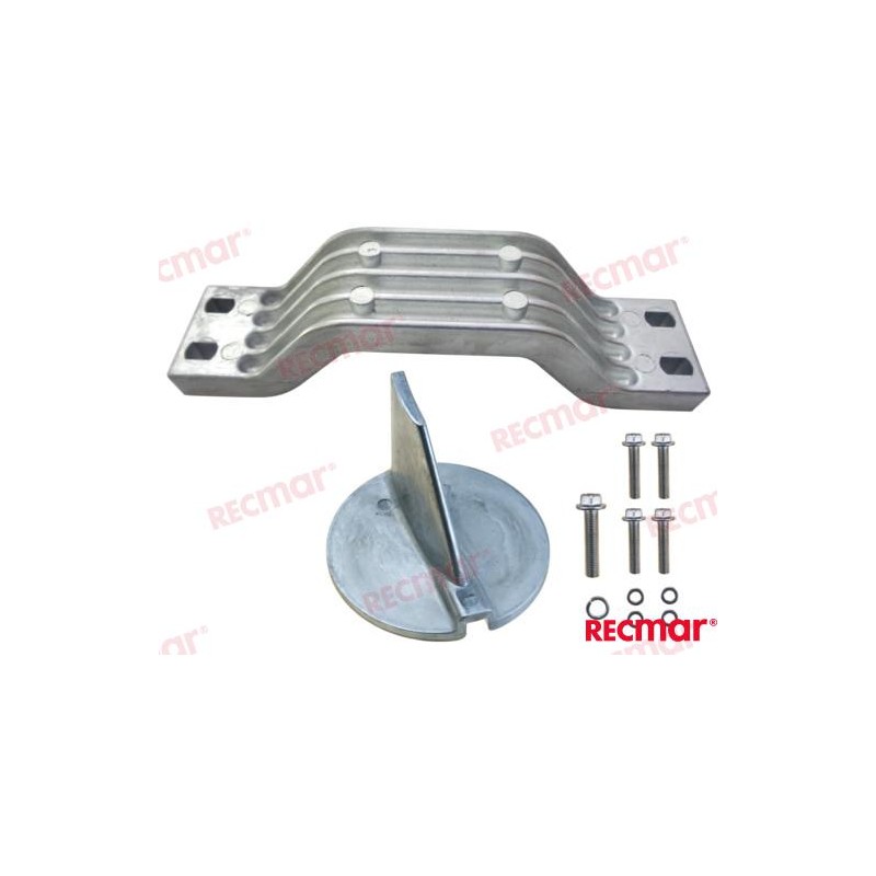 150 - 200 HP ANODES KIT ALU FOR YAMAHA