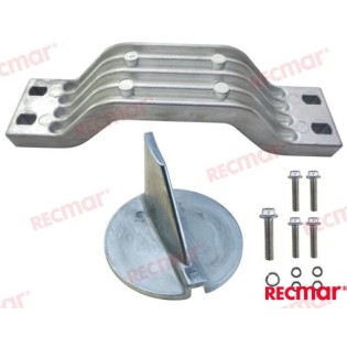 150 - 200 HP ANODES KIT ALU FOR YAMAHA