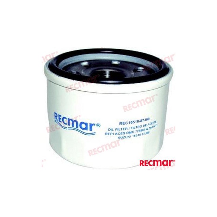 FILTRE HUILE 9.9 - 115 CV HONDA SELVA YAMAHA HORS-BORD