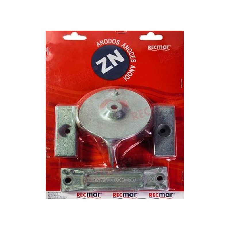 KIT ANODE POUR EMBASE 40 - 50 CV HONDA BF40 BF50