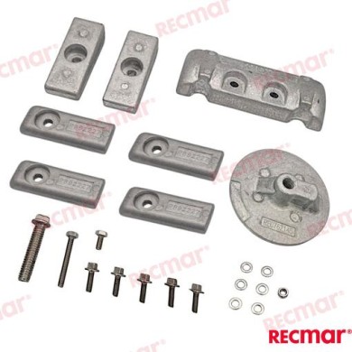 VERADO 6 KIT ANODES ZINC POUR MERCURY VERADO