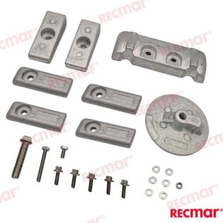 VERADO 6 KIT ANODES ZINC POUR MERCURY VERADO