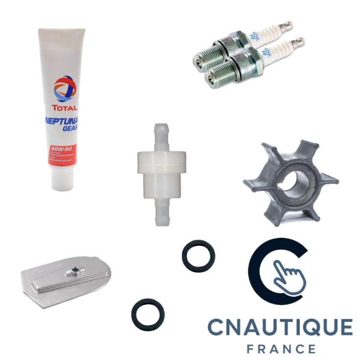 6 - 8 HP 2S SERVICE KIT FOR YAMAHA 6G1 6C 8C