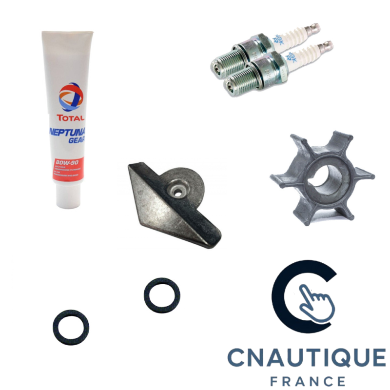 KIT ENTRETIEN HORS-BORD9.9 - 15 CV 2T YAMAHA