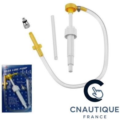 pompe vidange pour bidon huile embase moteur hors-bord