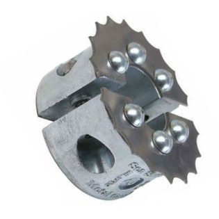 anode collier avec coupe orin pour ligne d'arbre de bateau