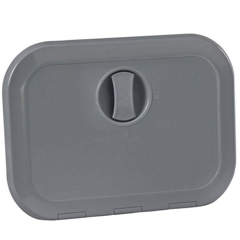 Gray Access Hatch – 374 x 374 mm
