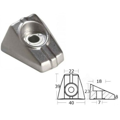 5 CV 4T ANODO PER JOHNSON EVINRUDE