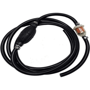 TUBO CARBURANTE CON BULBO E FILTRO 3 METRI