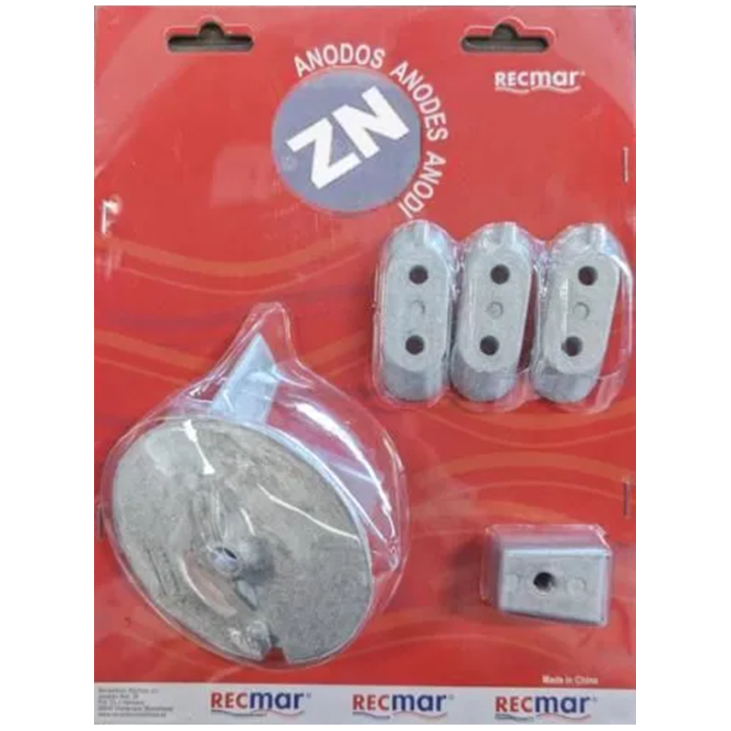 40 - F60 ZINC ANODE KIT FOR 40 - 60 HP 4S YAMAHA 67C