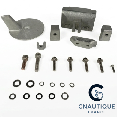 40 - 50 CV KIT ANODES ZINC POUR YAMAHA