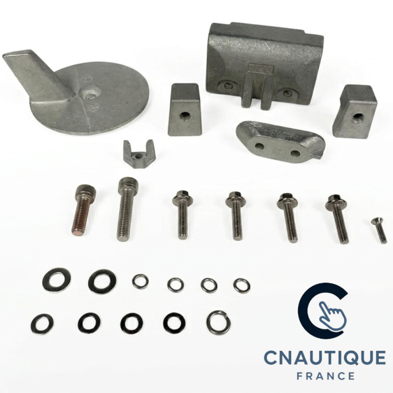 40 - 50 CV KIT ANODI IN ZINCO PER YAMAHA