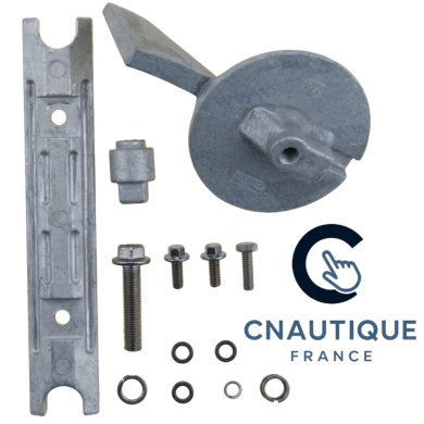 F80 F100 KIT ANODES ALUMINIUM POUR YAMAHA 67F