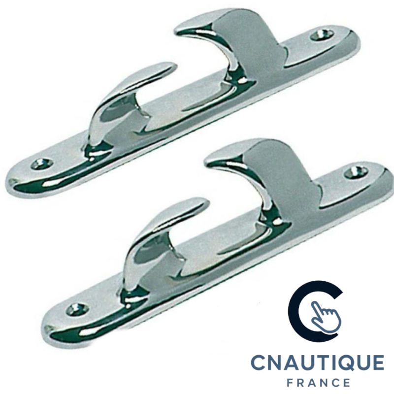 253 MM CROSS FAIRLEAD STAINLESS STEEL – pair