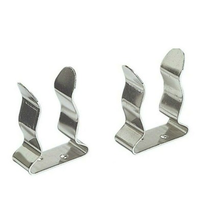 25 / 32 MM STAINLESS STEEL CLIP - PAIR