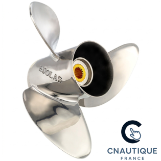 60 - 140 CV ELICA SOLAS INOX 13 1/4 X 17 SUZUKI EVINRUDE JOHNSON