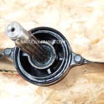 LOWER UNIT 40 - 50 HP SUZUKI DF40 F50 - Used part outboard motor