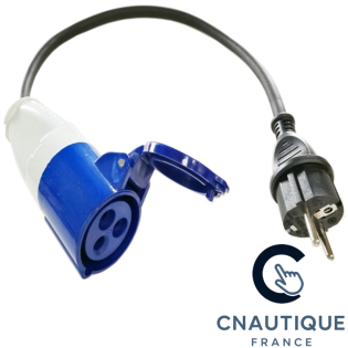 Adattatore P17 presa femmina europea 0,50 m