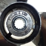 25 - 60 CV HELICE MERCURY BLACK MAX 11 3/8 X 13