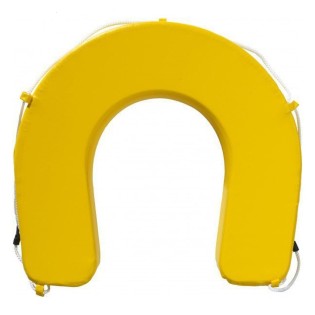 Yellow Horseshoe Buoy