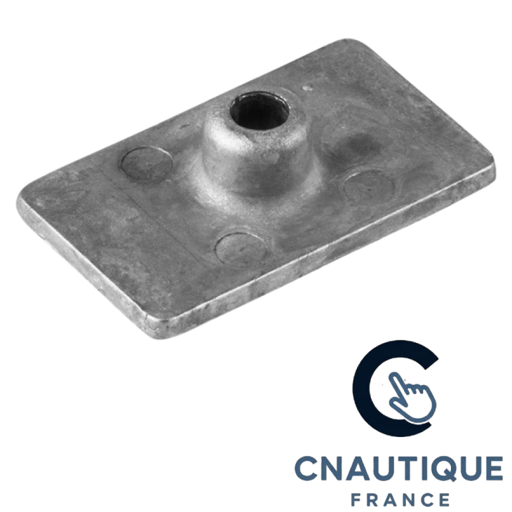 4.5 - 9.8 CV ANODE PLAQUE ZINC POUR MERCURY