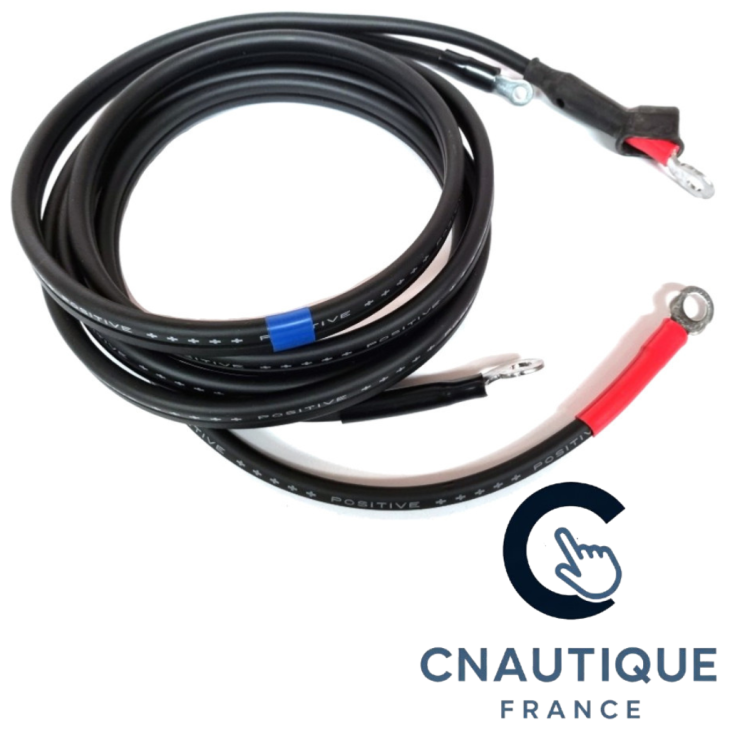 F30 F70 COPPIA DI CAVI BATTERIA PARSUN YAMAHA SELVA