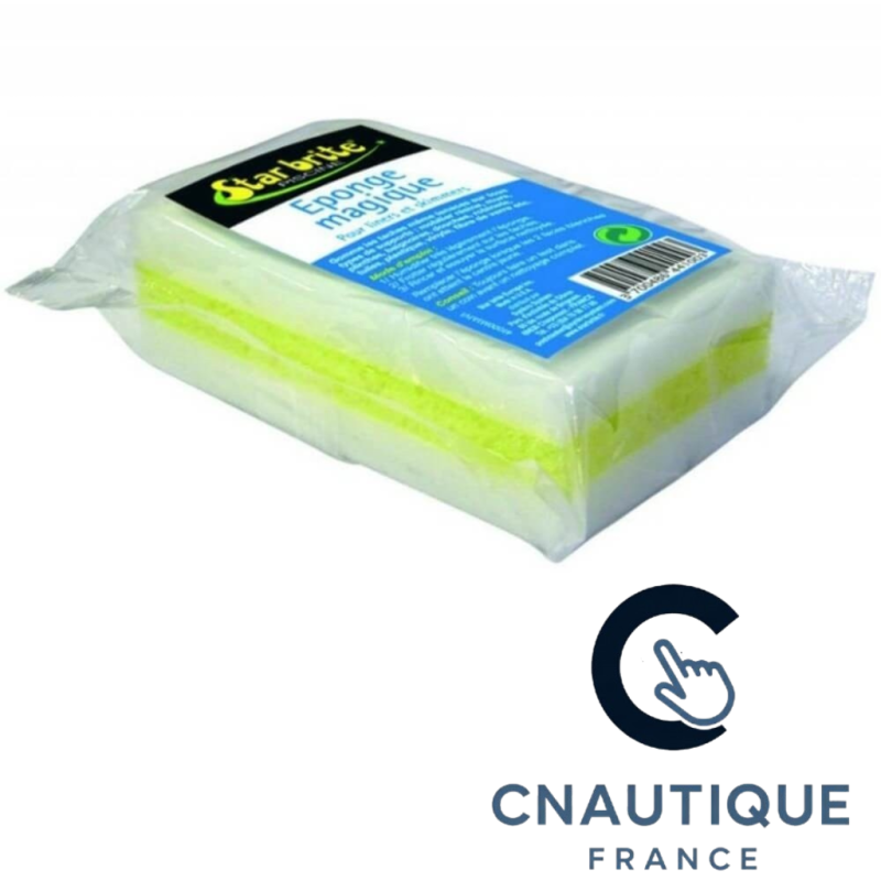 Star Brite Abrasive Pads - Magic Sponge removes stains and scratches.
