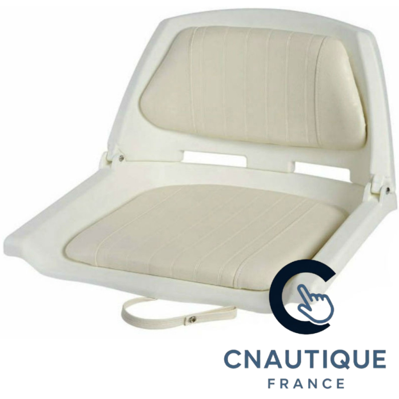 SIEGE RABATTABLE AVEC COUSSIN BLANC