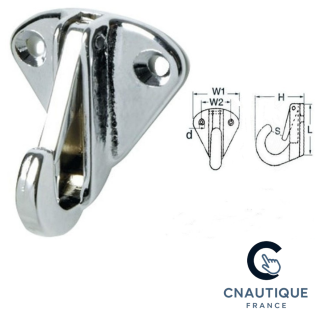 31 mm MOSSCHETTONE INOX CON BASE