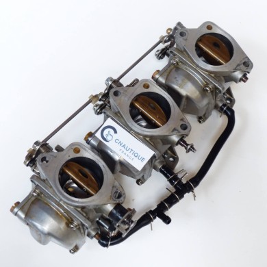 Rampe carburateur 60CV 2T 6H2 60F 60FE 60FEO YAMAHA