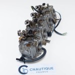 RAMPE CARBURATEURS 50CV T50 F50 YAMAHA MERCURY 62Y MOTEUR HORS BORD OCCASION