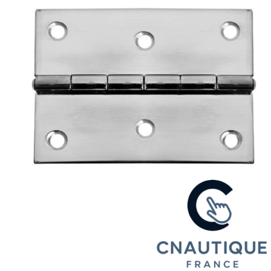 75 X 75 MM 1.3 MM STAINLESS STEEL HINGE