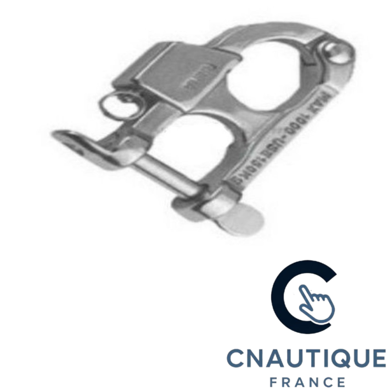 MOUSQUETON POUR SKI NAUTIQUE INOX ø 22.3 MM