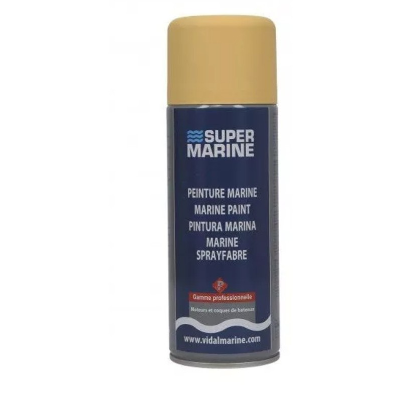 BOMBE PEINTURE COQUE BENETEAU IVOIRE - aérosol Super Marine 400 ml