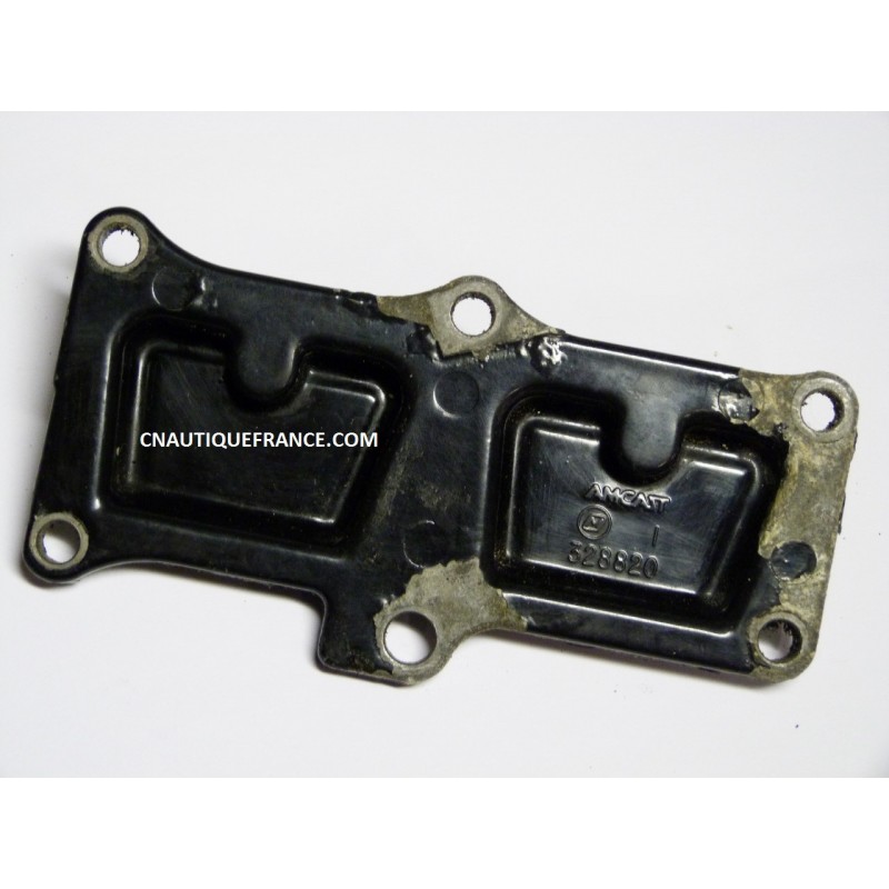 PLAQUE D' ECHAPPEMENT 9.9 - 15 CV 2T JOHNSON EVINRUDE 0328820
