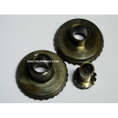 SET PIGNONE PIEDE DI MOTORE 9.9 - 15 CV 2T JOHNSON EVINRUDE