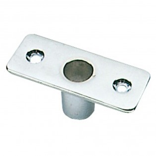 SUPPORT DAME DE NAGE LAITON CHROME 60 X 23 MM